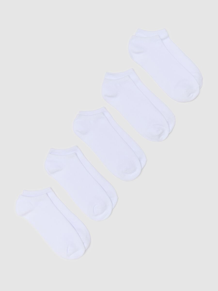 Five-pair pack stretch sneaker liners_0
