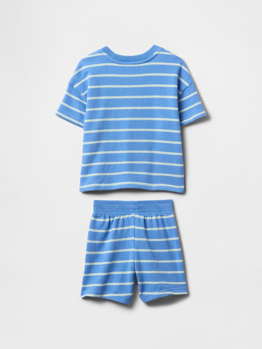 Light blue striped GAP Kids set_2