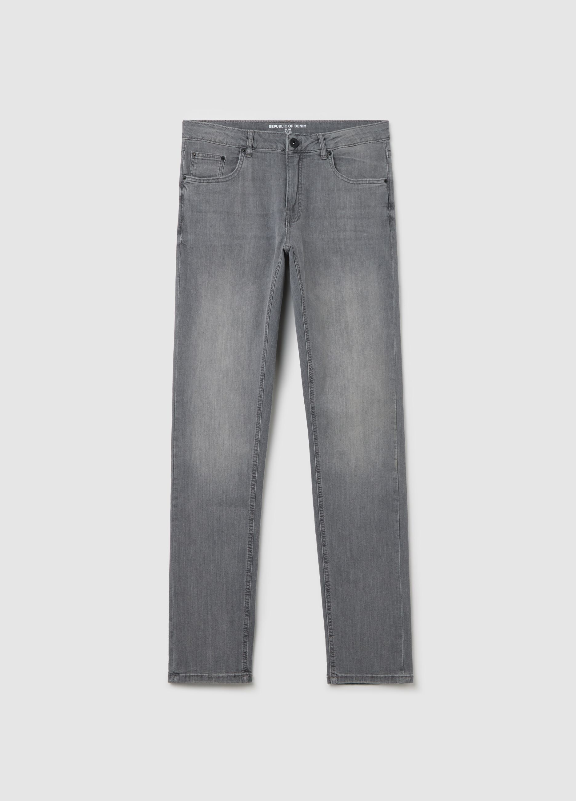 Slim-fit jeans with five pockets
