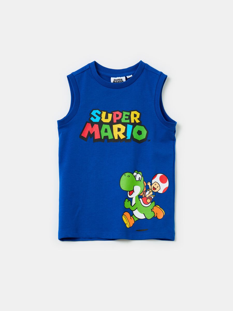 Racerback vest with Super Mario™ print_0
