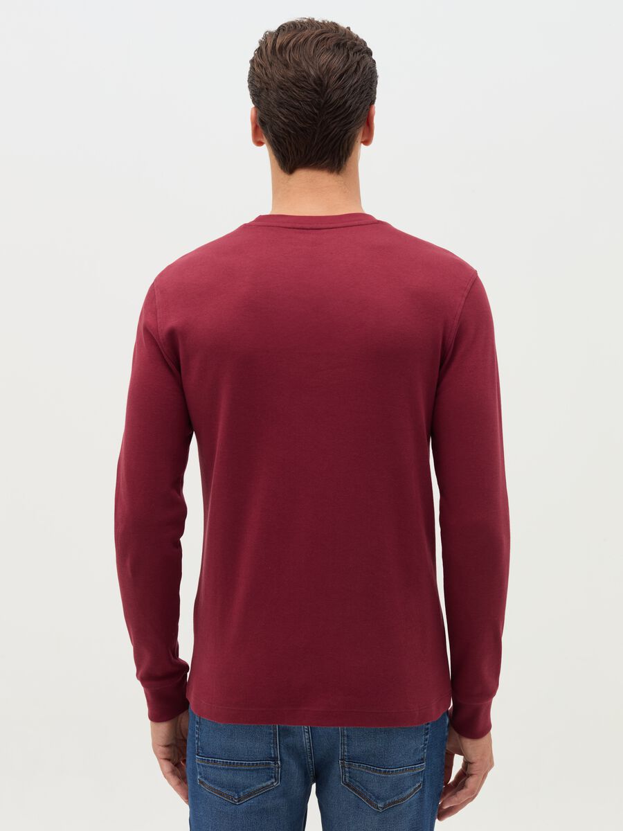 Cotton interlock T-shirt with round neck_2