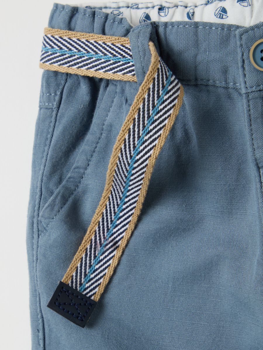 Chino trousers with belt_3