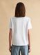 T-shirt in puro cotone bianco regular fit con stampa floreale_3