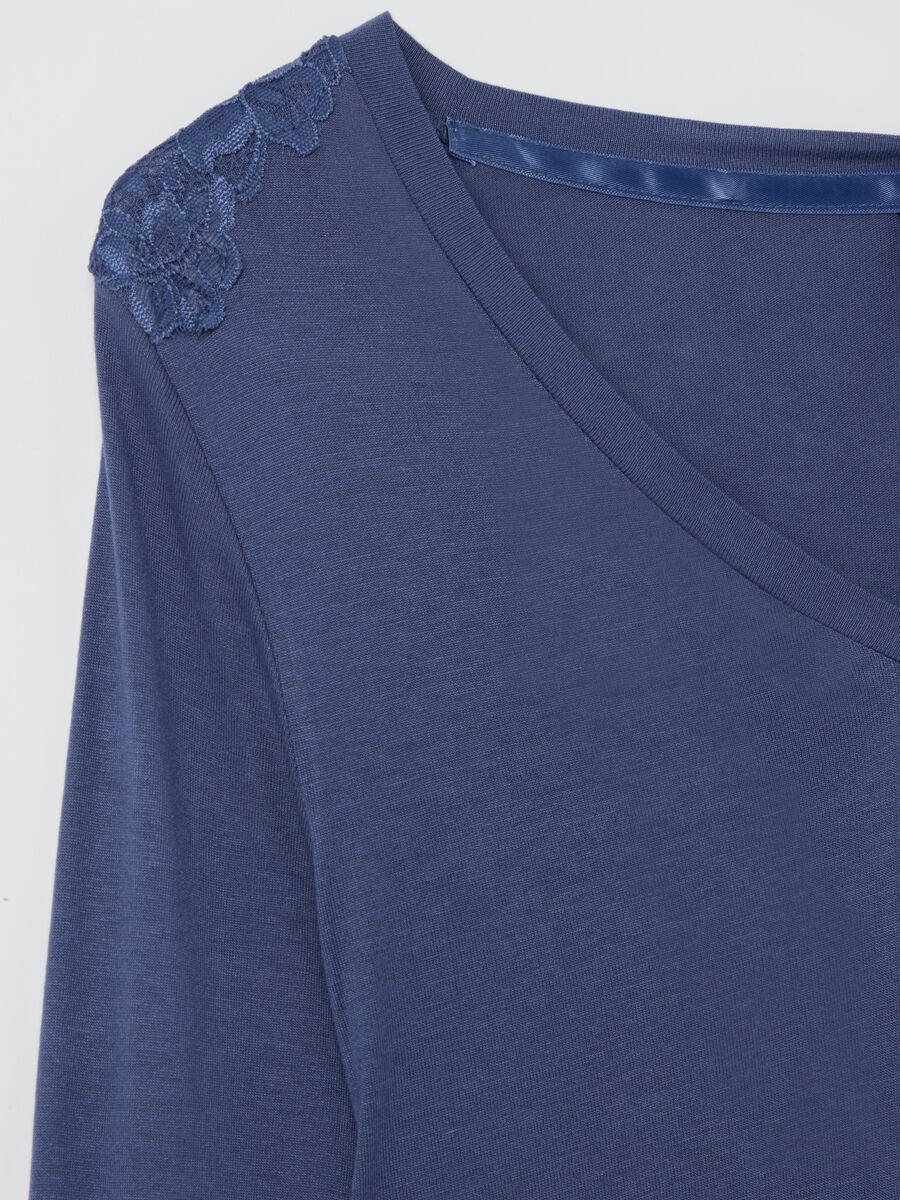 Nightdress with lace insert_5