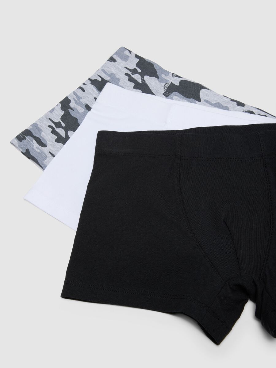 Multipack boxer in cotone elasticizzato multicolor da ragazzo_3