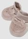Grey Winnie the Pooh baby hat and booties set_1