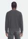 Grey pure cotton ribbed crew-neck jumper, regular fit_2