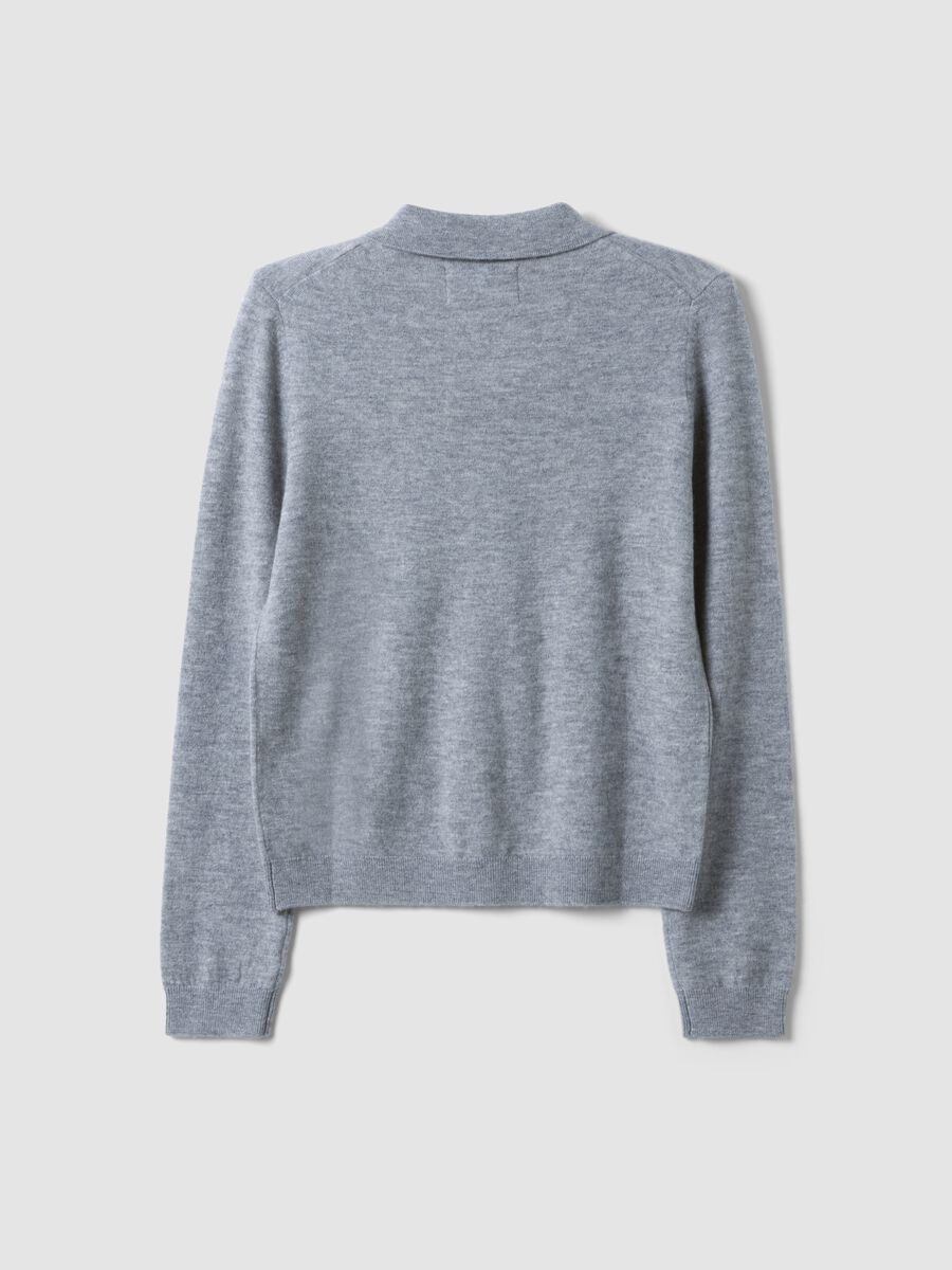 Grey pure wool crew-neck jumper_6