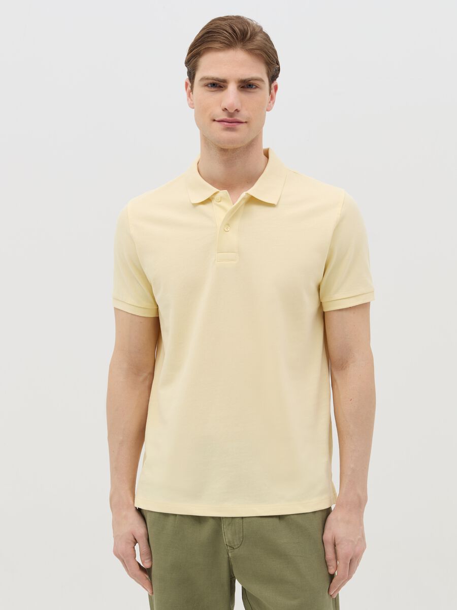 Organic cotton regular-fit polo shirt_0