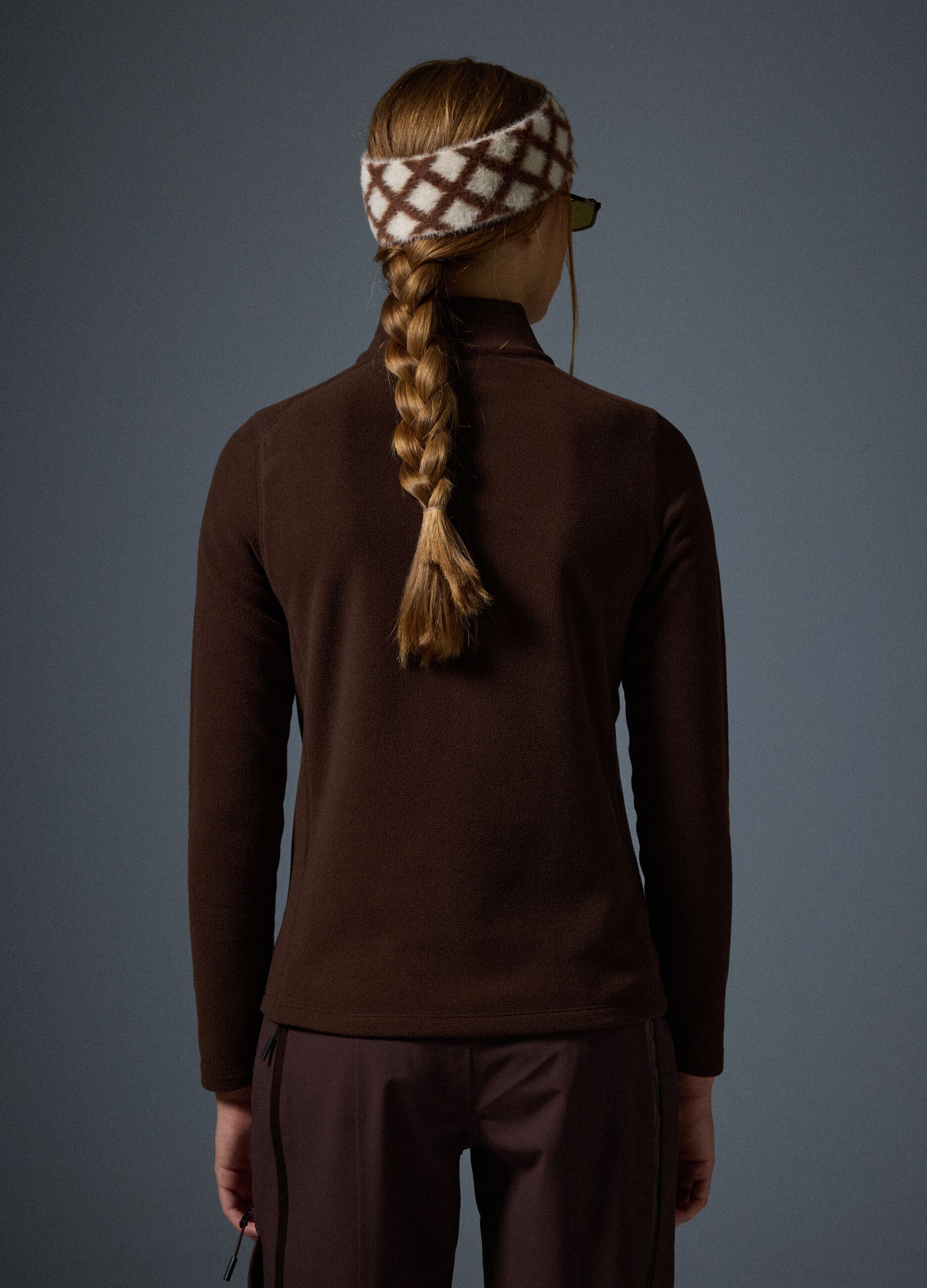 Pile Half Zip Traspirante ALTAVIA WITH DEBORAH COMPAGNONI