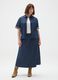 Pure Cotton Denim Skirt Regular Fit_0