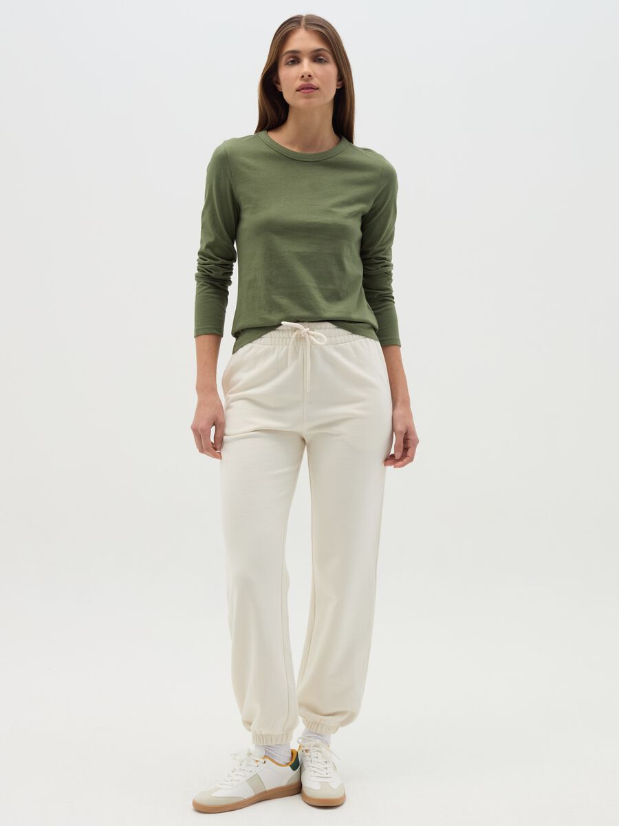 Essential long-sleeved T-shirt in cotton_1