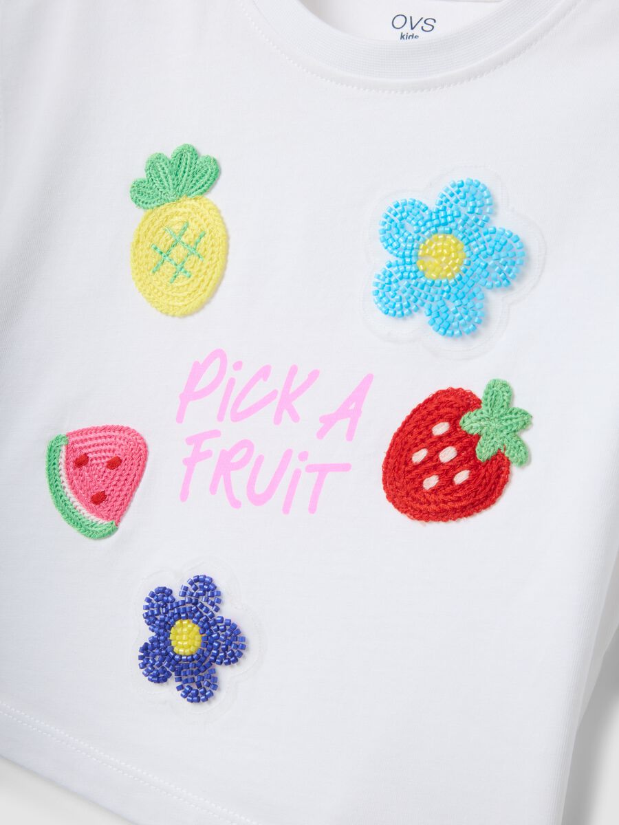 White short-sleeved pure cotton T-shirt_2