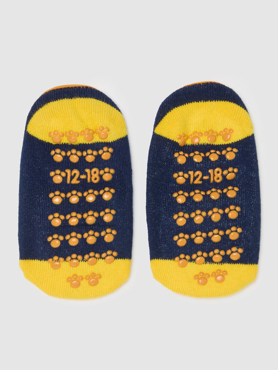 Slipper socks with lion design_1