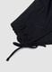 Black stretch bikini bottoms with ruched detailing_5