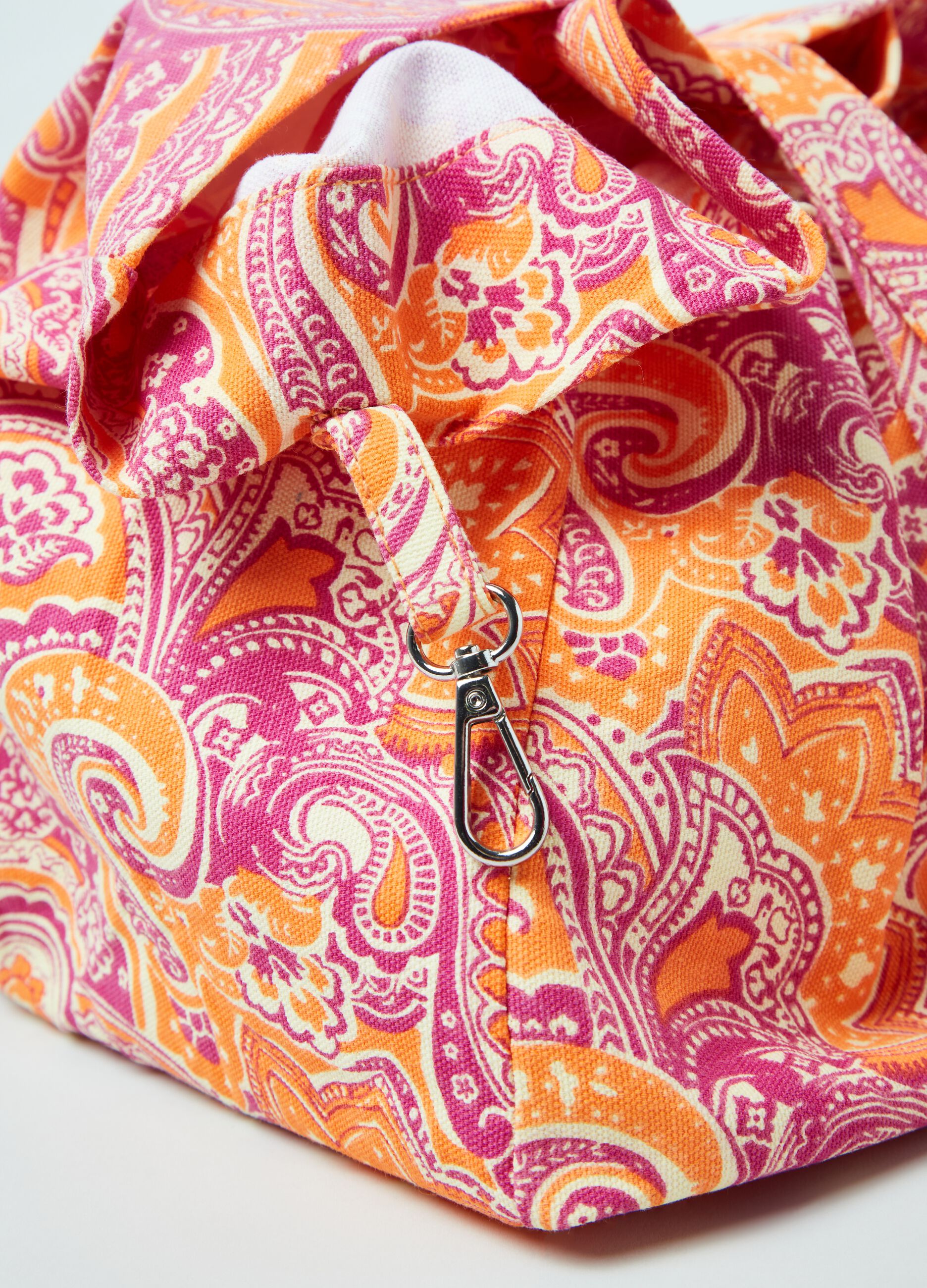Borsa shopper con stampa paisley_2