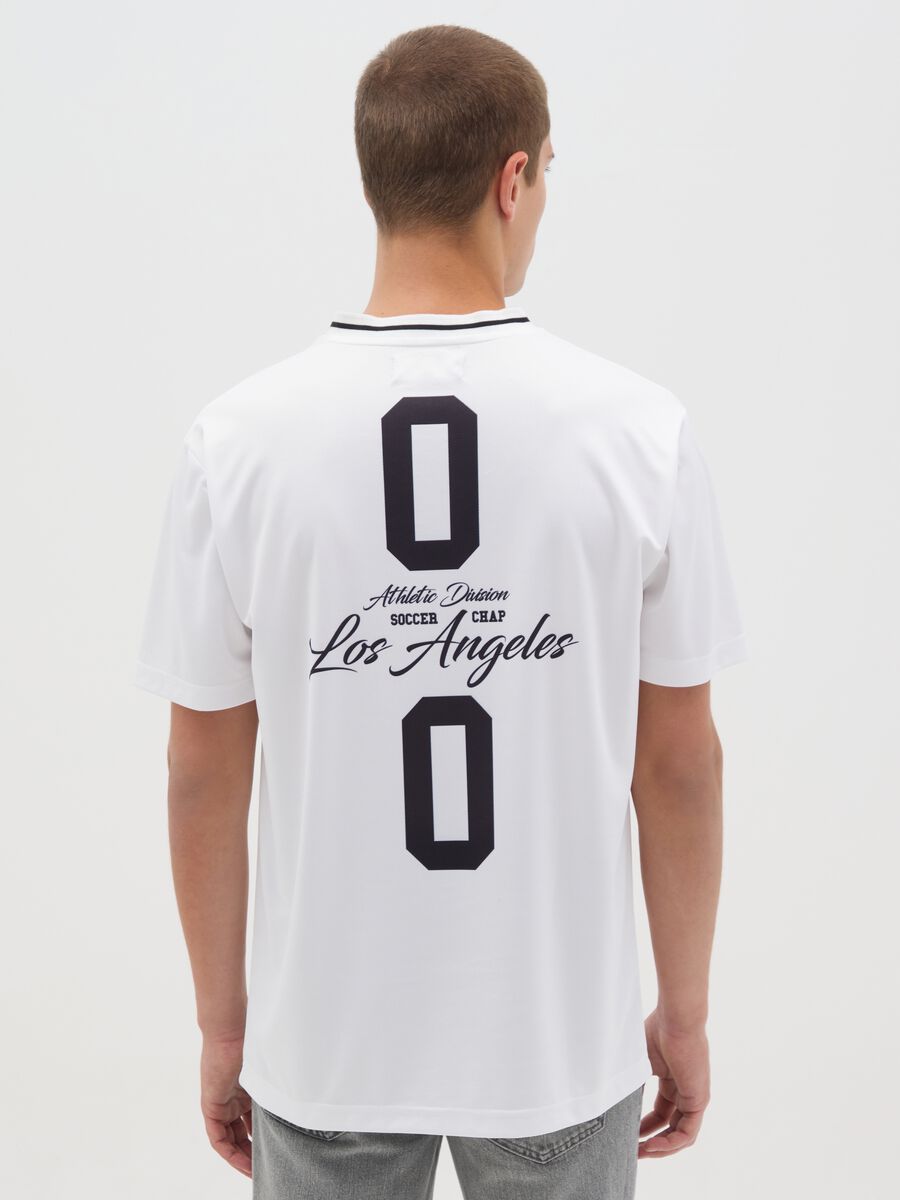 Men's white regular fit T-shirt_3