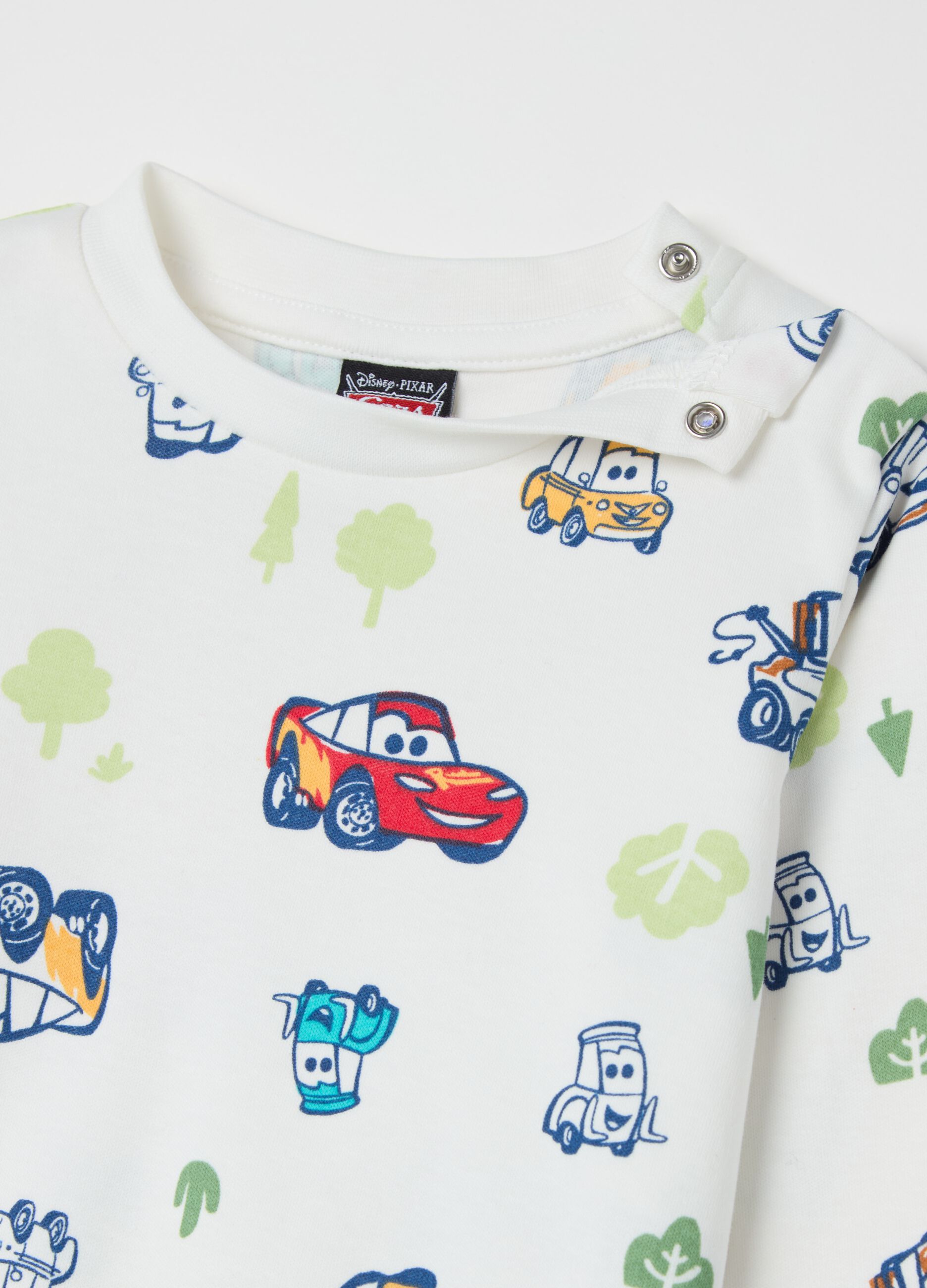 Cotton pyjamas with Cars print