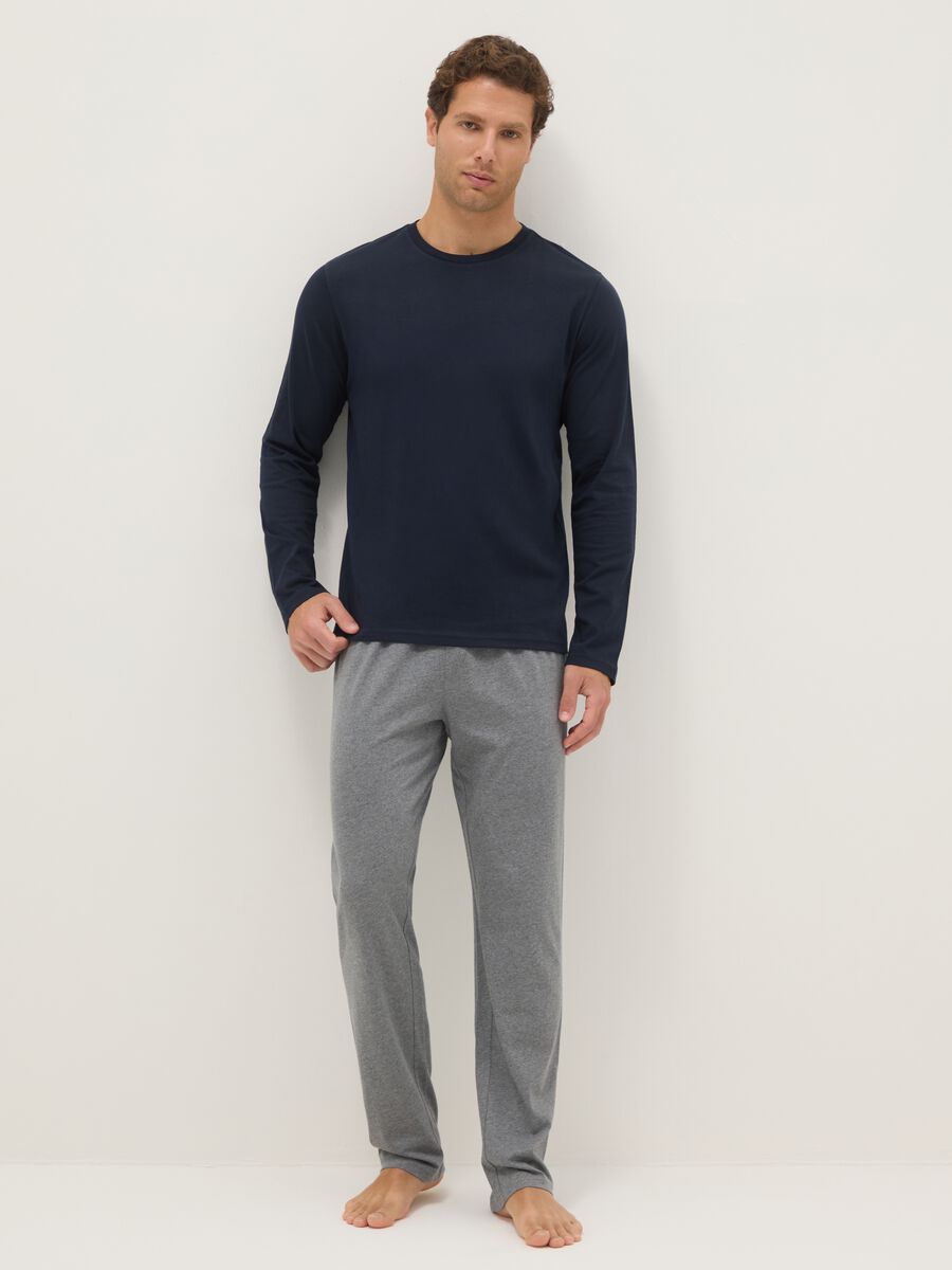 Pure Cotton Multicolour Regular Fit Pyjamas_0