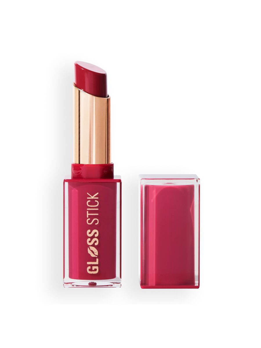 Revolution Pout Shine Glossy Lipstick Sour Berry_1