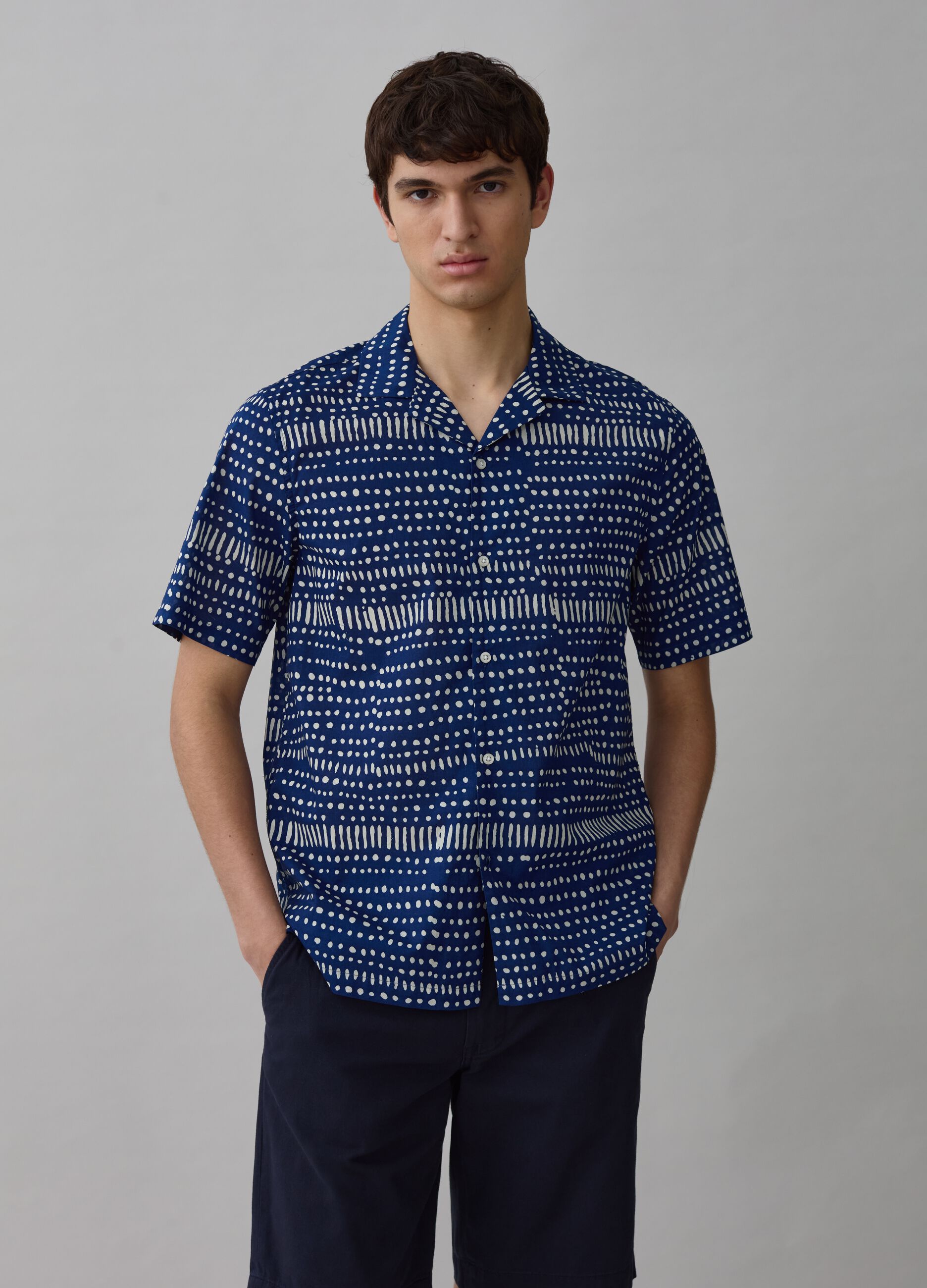 Ovs Camicia a maniche corte con stampa all-over