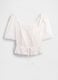 Pure cotton short-sleeve blouse_4