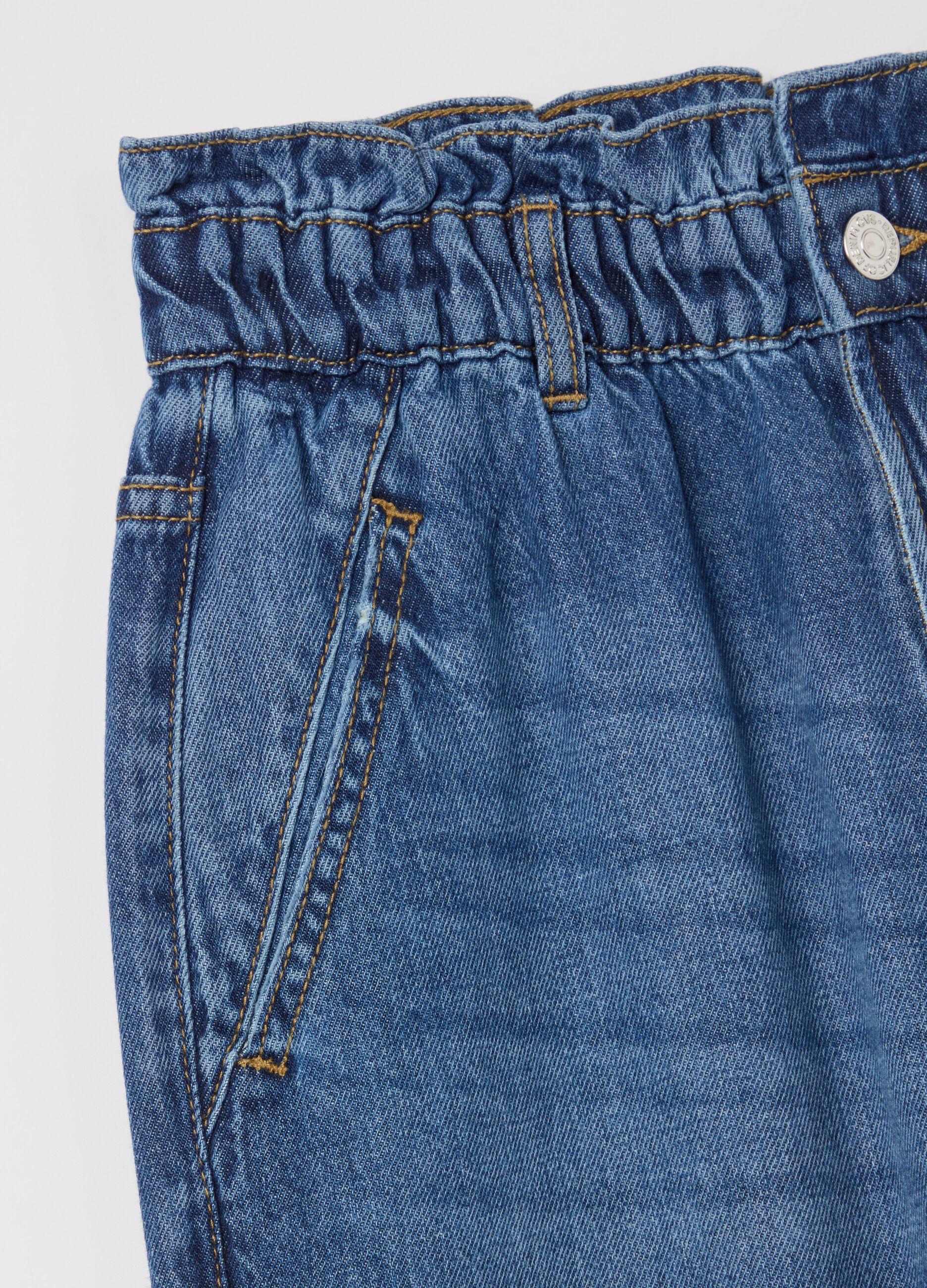 Jeans cropped slouchy fit