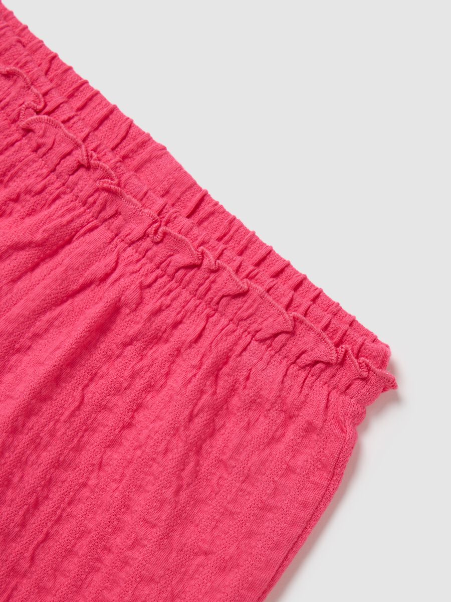 Pink Fagottino Short in Stretch Cotton_2