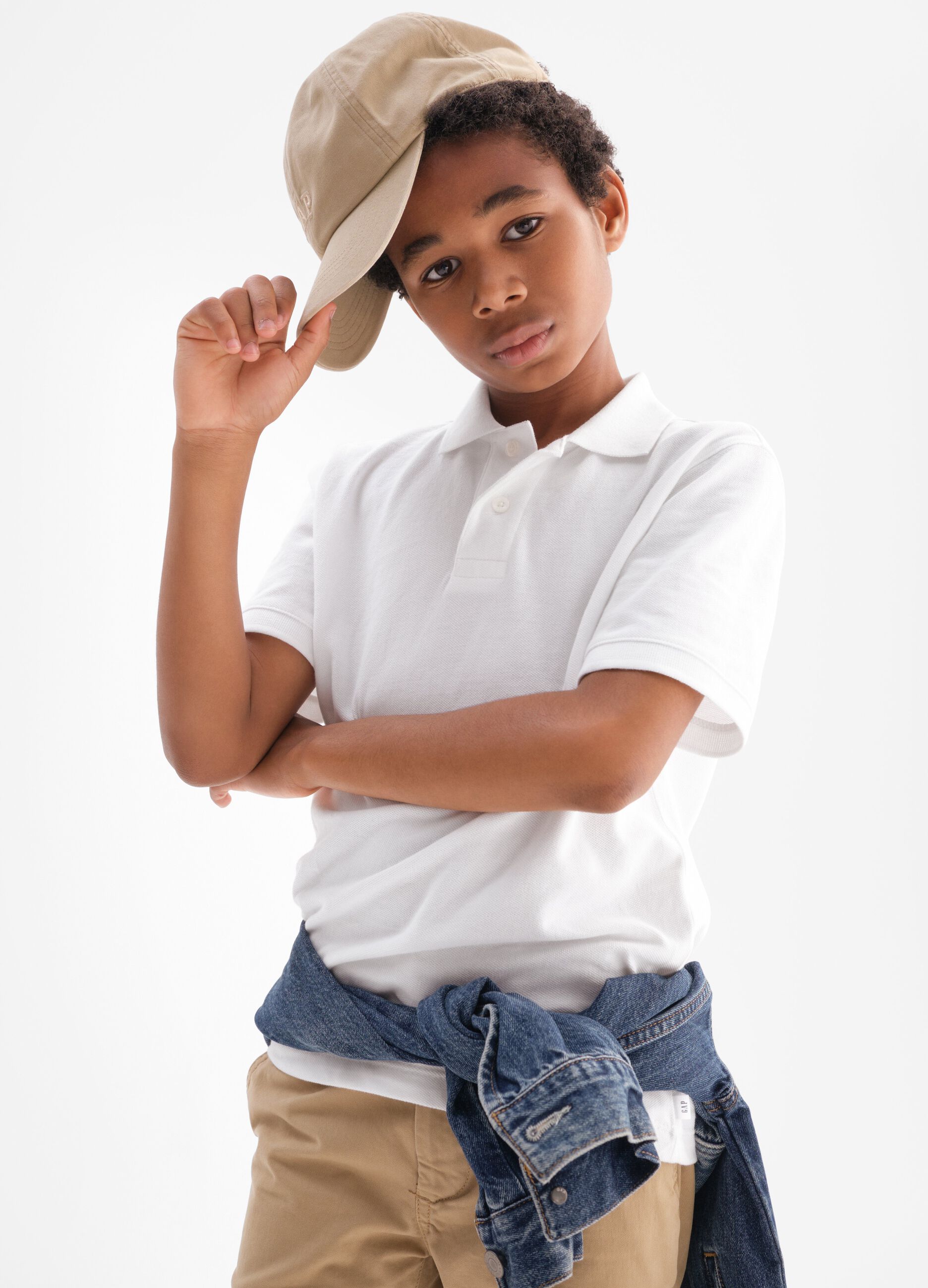 Pantaloni chino in cotone stretch