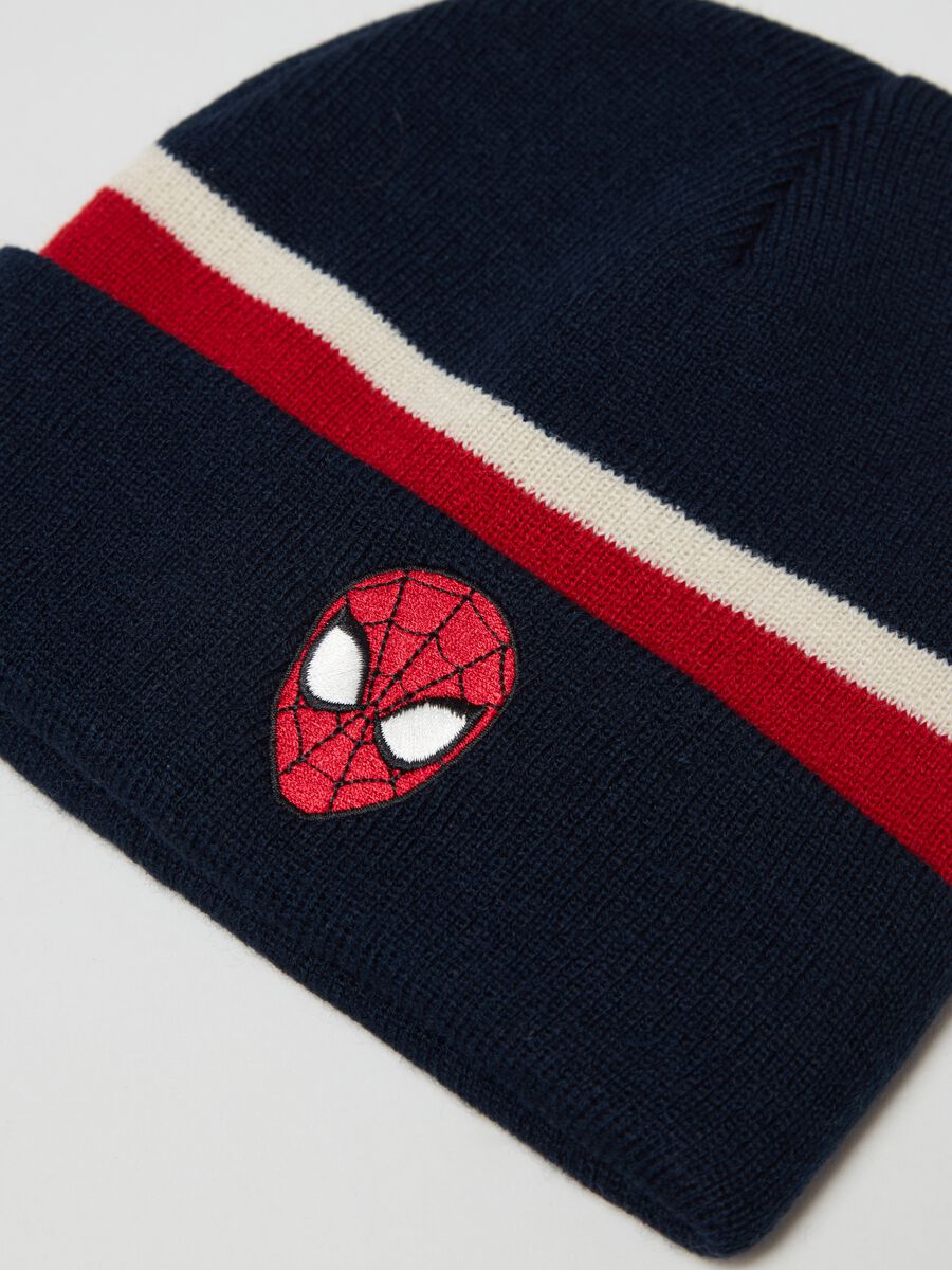 Berretto in maglia con patch Spider-Man_2