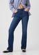 Bootcut flare-fit jeans with high waist_1