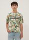 Multicolour pure cotton short-sleeve T-shirt_0