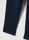 Girls' blue cotton stretch skinny fit leggings_3