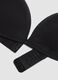Reggiseno nero imbottito in cotone organico_1