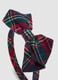 Red gingham headband with bow_1