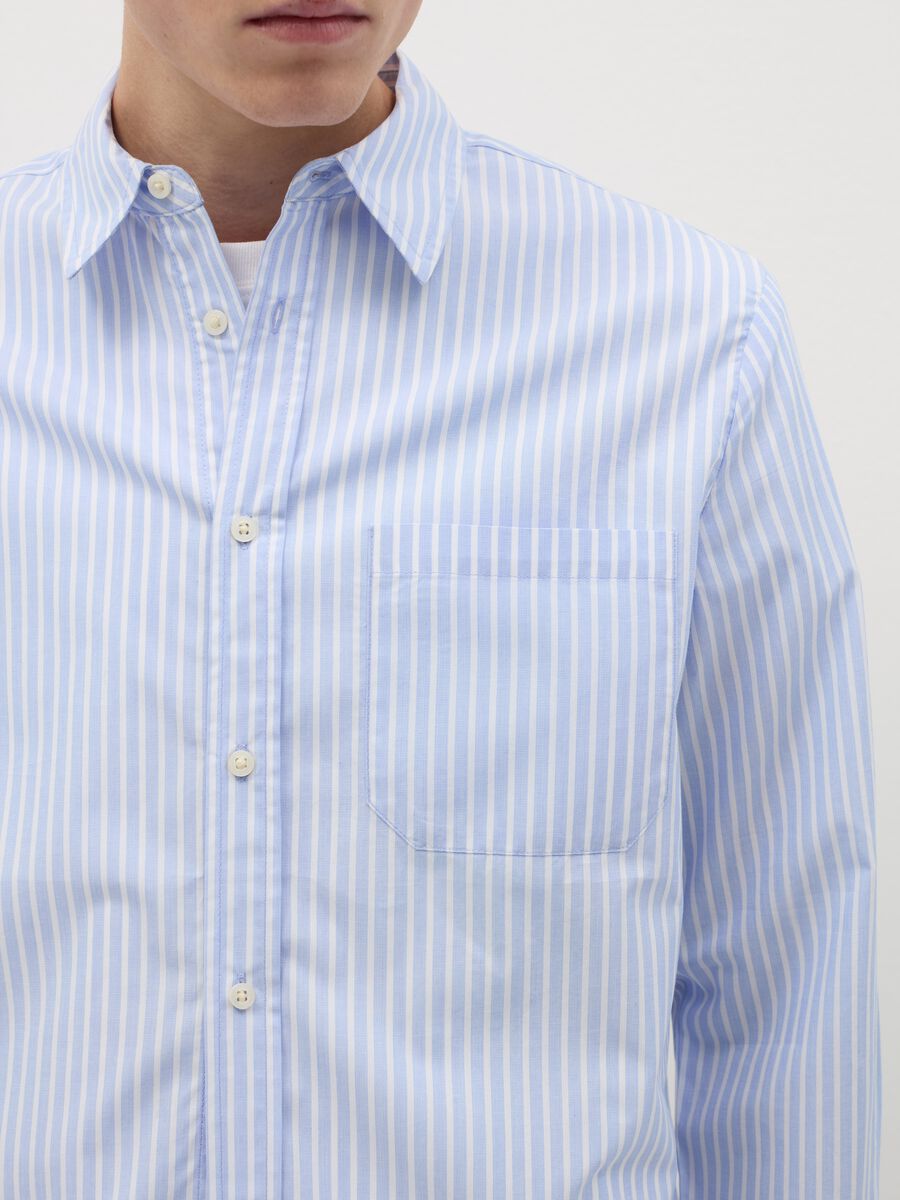 Striped shirt with pocket_3