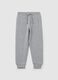 Plush joggers with drawstring_0
