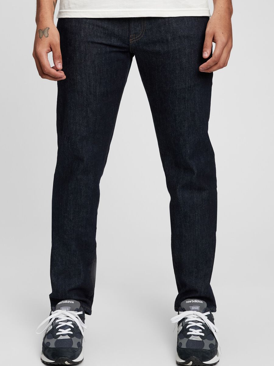 Straight-fit stretch jeans_2