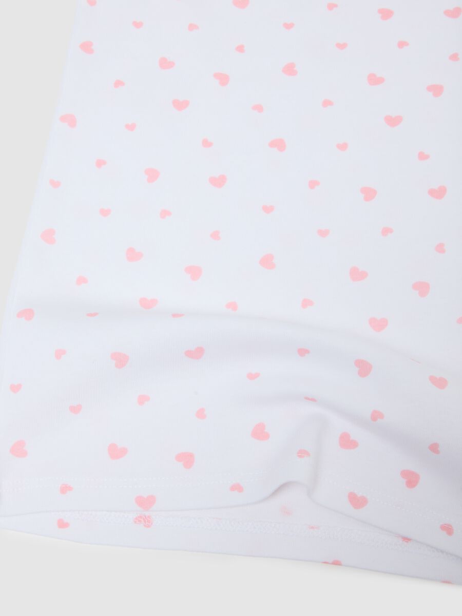 Two-pack girls' multicolour pure cotton tank tops, regular fit_2