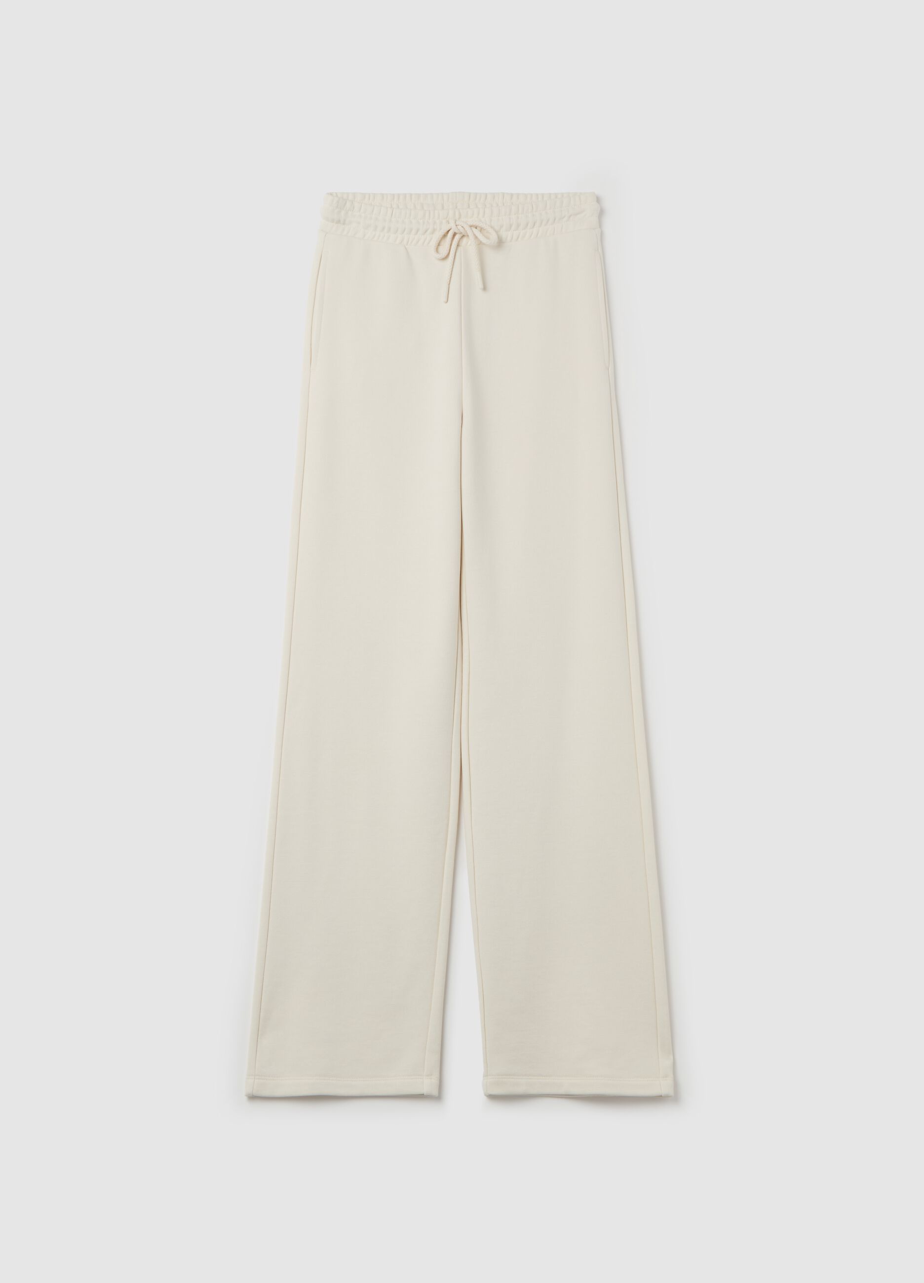 Essential straight-fit joggers with drawstring