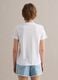 T-shirt bianca in puro cotone supima a maniche corte regular fit_3