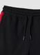 Boys&rsquo; black pure cotton Chicago Bulls print shorts_3