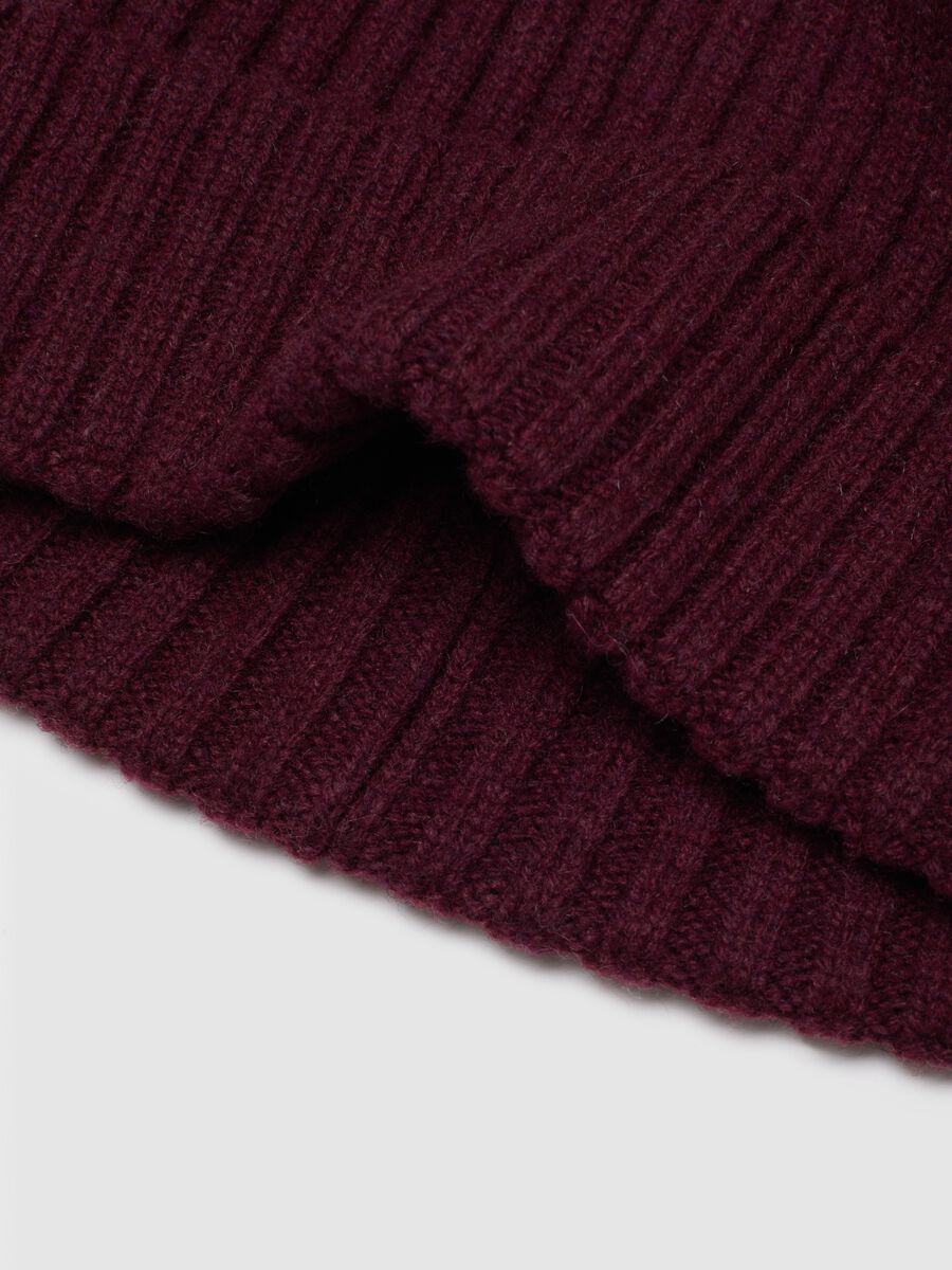 Pure Wool Red Hat_1