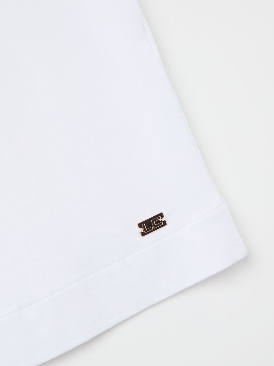 Stretch cotton and modal T-shirt_5
