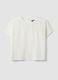 White linen and viscose blend blouse, regular fit_4