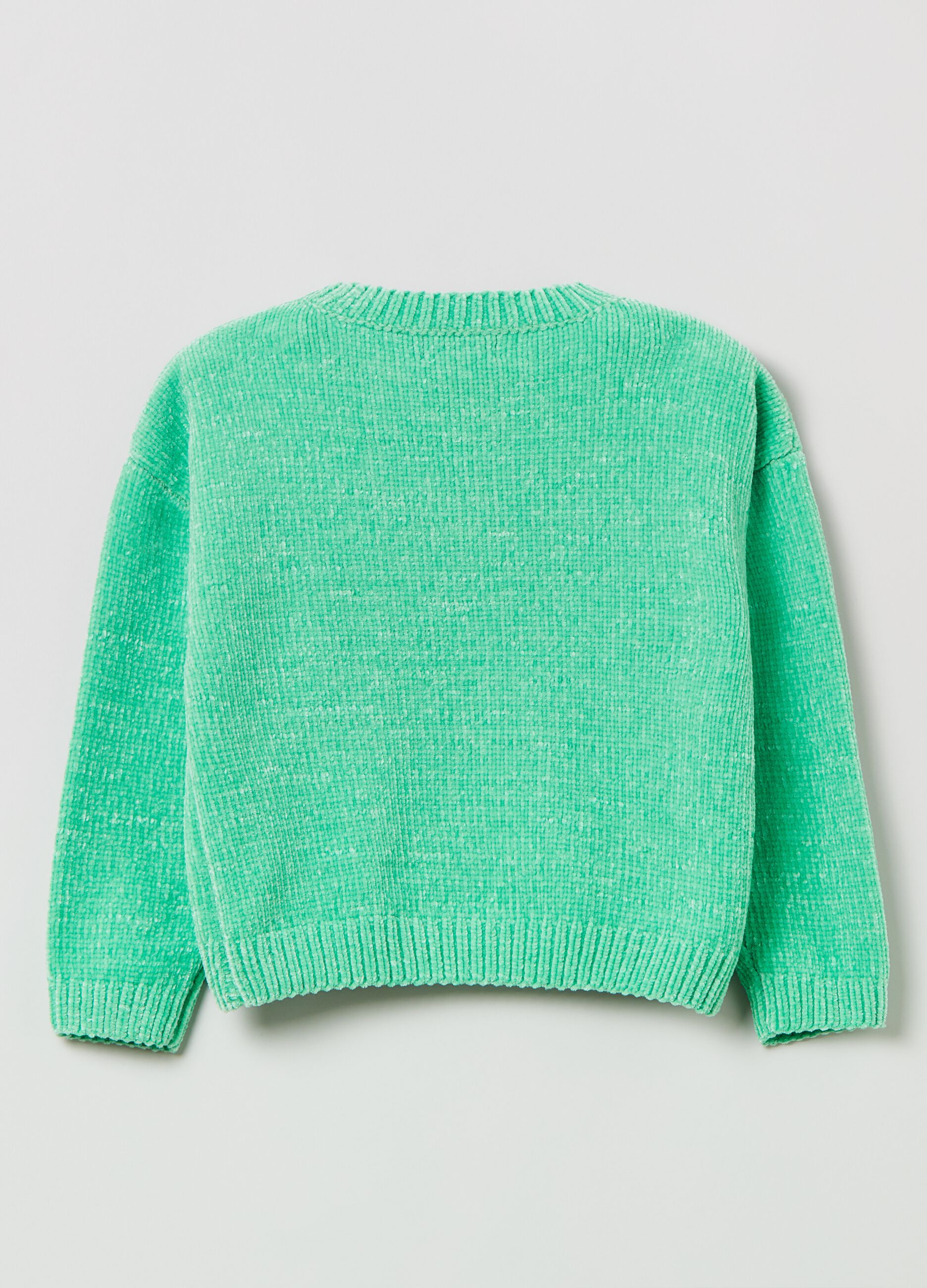 Pullover girocollo in ciniglia_1