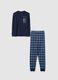 Boys' pure cotton multicolour regular fit pyjama_0