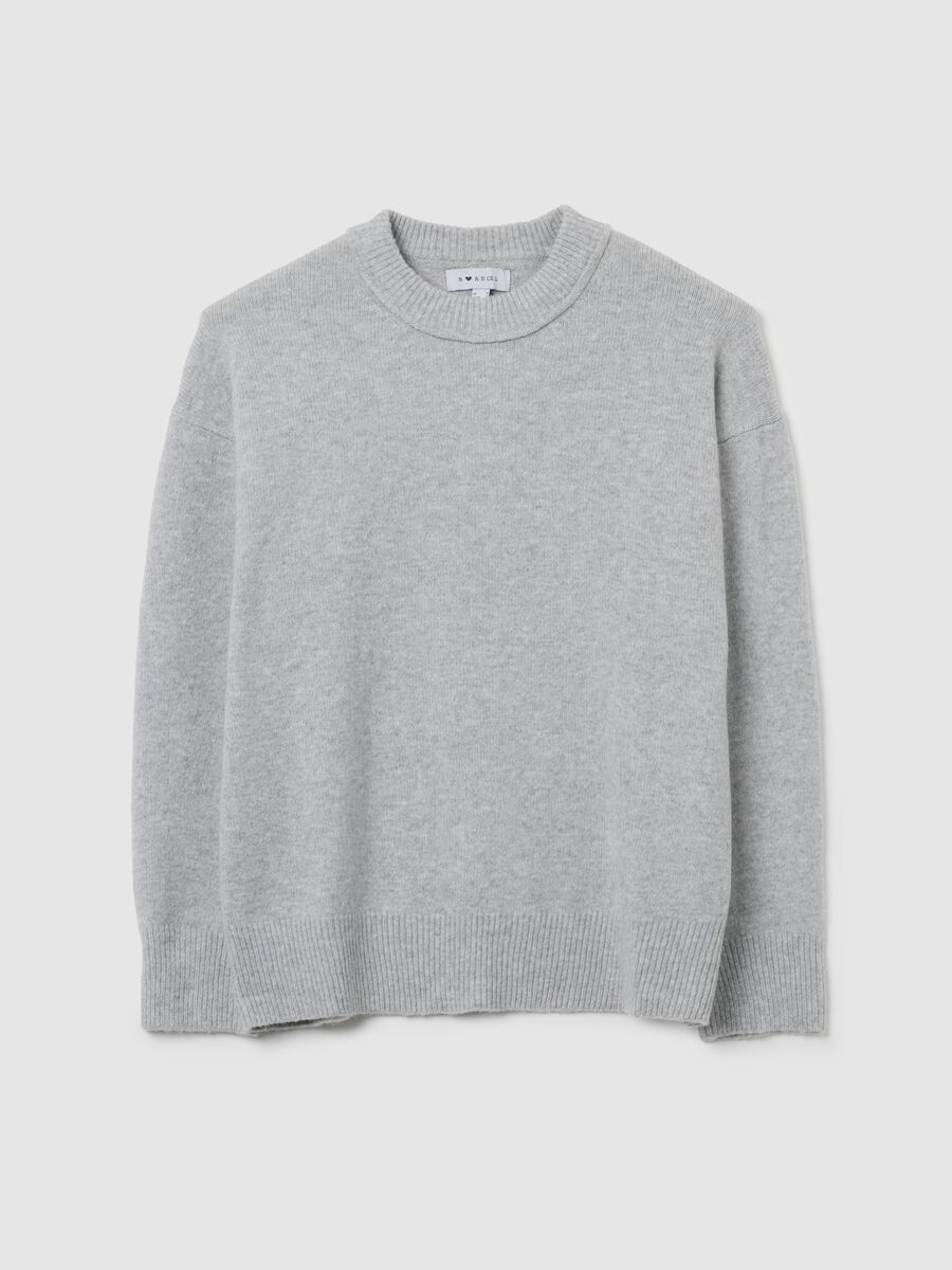 Pullover grigio oversize_0