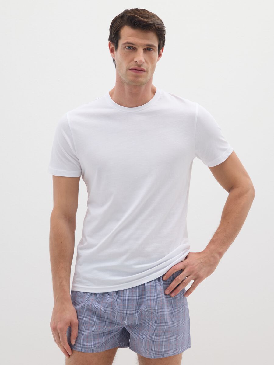 Bipack boxer in puro cotone multicolor regular fit_0