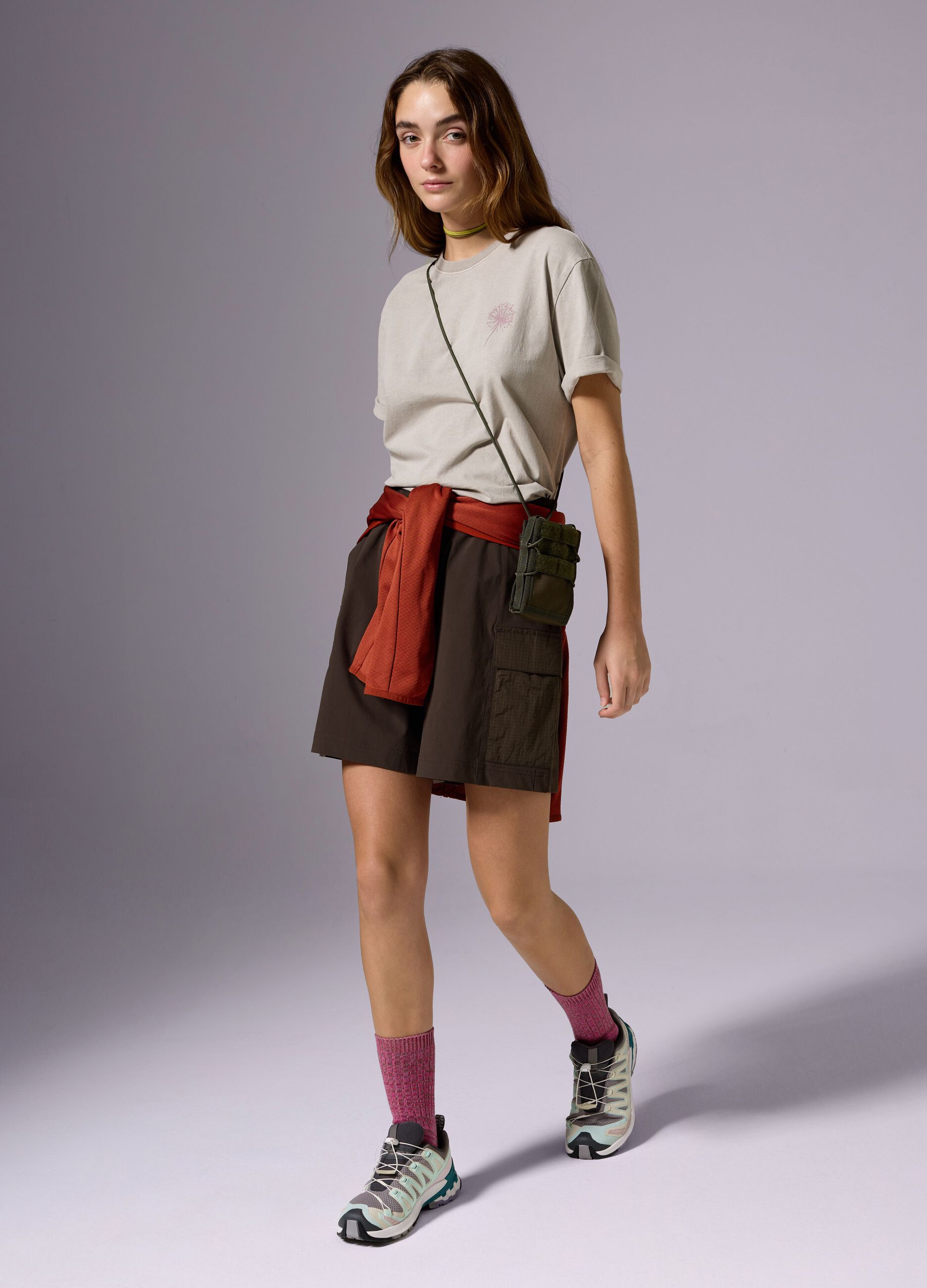 ALTAVIA WITH DEBORAH COMPAGNONI wide-leg cargo shorts